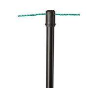 Piquet cloture de rechange double pointe Ako Vert 108 cm