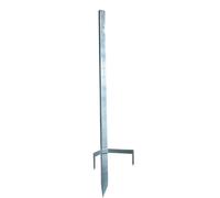 Piquet cloture multiplat galva pour max. 3 enrouleurs Kerbl Argenté 120 cm