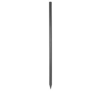 Piquet cloture recyclé profil rond Kerbl Gris 200 cm x 75 mm