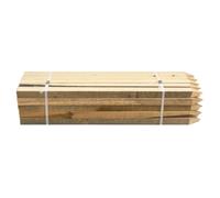 PIQUET DE CHANTIER BOIS LONGUEUR 80 CM 32x32 MM EUCALYPTUS - 23025