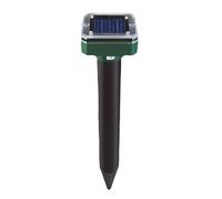 Piquet de contrôle à ultrasons pour chat à énergie solaire, accessoire résistant aux intempéries, appareil anti-chaton à ultrasons, idéal pour le camping, le jardin, le jardin
