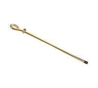 Piquet de Jardin Portable en Laiton, Tige de Terre pour Usage Extérieur | Installation Facile, Design Portable, Application Polyvalente, pour Clôture Électrique, Antenne, Générateur