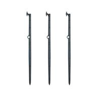 Piquet de Sol pour Micro-arroseur 6mm, Lot de 20, Pp Noir