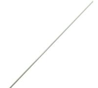 Piquet de Support for plantes en fibre de verre blanche, tige en FRP de 2m, poteau de jardin résistant aux hautes températures(3.5x3000mm)