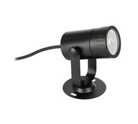 Piquet de terre extérieur connecté NEMA-Z IP65 GU10 1X4,9W en matière synthétique noir D90mm