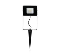 Piquet de terre extérieur FADEO 4 IP65 LED 10W en aluminium noir 115x35x310mm