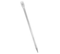 Piquet de Terre pour Clôture Électrique 12mm X 300mm en Fer | Revêtement Galvanisé, Trou Prépercé en Tête, Usage Pâturage et Sécurité Domestique, Pinces et Câbles