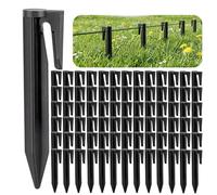 Piquet Fil Robot Tondeuse: Set de 200 Sardines de Fixation Piquets De Fixation pour Tondeuse Robot Cbles Périphériques Compatible avec Gardena Worx Bosch