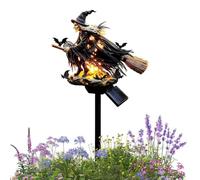 Piquet Lumineux Sorcière d'halloween Jardin Balises Chemin Décoratives