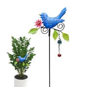 Piquet métallique jardin Sculpture ornementale résistante aux intempéries | Piquets De Jardin Décoratifs Oiseaux Pour pot, intérieur, nature, balcons, massif , pelouse, extérieur, jardin