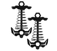 Piquet pour terrasse - Embout de fixation pour terrasse en métal, connecteur invisible pour carte, outil de fixation extérieur | accessoire pour l'installation de terrasses en L, A,