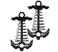Piquet pour terrasse - Embout de fixation pour terrasse en métal, connecteur invisible pour carte, outil de fixation extérieur | accessoire pour l'installation de terrasses en L, Xuan,