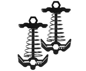 Piquet pour terrasse - Embout de fixation pour terrasse en métal, connecteur invisible pour carte, outil de fixation extérieur | accessoire pour l'installation de terrasses en L, Xuan,