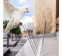 Piquets anti-oiseaux, 3 m de long, 12 éléments, résistants aux intempéries