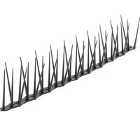 Piquets anti-oiseaux et anti-pigeons - Acier inoxydable - Lot de 50 pièces - Longueur totale 24,25 m - Sûrs et respectueux des animaux