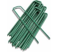 Piquets de Jardin Piquet Fixation Tente Sol Cheville Agrafes Jardinage pour Fixer Toile Paillage Clôture Barrière Contre Filets