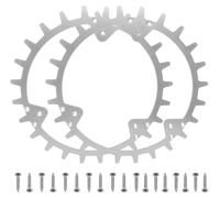 Piquets pour tondeuse à gazon en acier inoxydable, 252 mm, avec 18 vis, pour Husqvarna Automower
