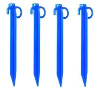 Piquets - RIBIMEX - Lot de 4 piquets pour bâches - Bleu - Fixer des bâches - Bâche