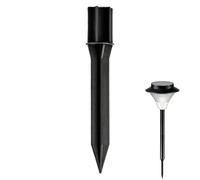 Piquets solaires universels, imperméables et polyvalents | Piquet de terre pour extérieur, terrasse, chemin, pelouse, arrière-cour, allée, jardin, piquet de terre