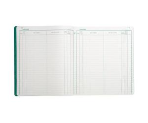 Piqûre 32x27cm Enregistrement du courrier 26 lignes 80 pages - Couleurs assorties