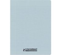 Cahier conquerant poplypropylene indechirable et lavable papier velin extra 24x32 cm 96 pages seyes