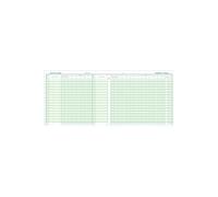 Piqûre Exacompta Journal de caisse ou de Banque 6C/13D 27x32cm horizontal 80p
