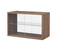 Pira Vitrine Pira Noyer - verre clair. 70x31 cm. 4 portes
