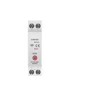 PIRKO Disjoncteur Intelligent WiFi MCB 1P 63A, minuterie d'énergie, KWh, Tension, Compteur de Courant, Protecteur, commutateur de télécommande vocale(20A)