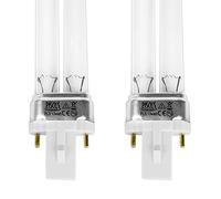 Pisces Lot de 2 ampoules UV PLS de rechange 13 W (G23) pour Hozelock Easyclear 9000 186 mm