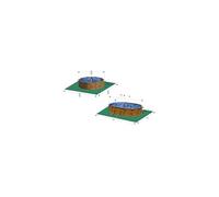 Piscine acier aspect bois Sicilia ronde 3,20 x 1,22 m - Gré