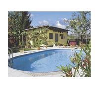 Piscine enterrée acier BELLA-Ovale 7m x 3,5m x 1,5m-