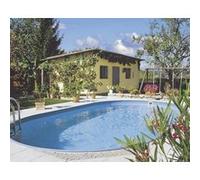 Aqualux Piscine enterrée acier BELLA Ovale 7 x 3,5 x 1,5 m – Filtration 8 m3/h