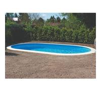 Piscine enterrée acier BELLA-Ovale 5,25m x 3,2m x 1,5m-