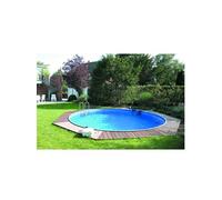 Piscine enterrée acier BELLA-Ronde 5m x 1,5m-