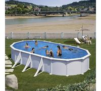 Piscine acier Gré Atlantis ovale - 8,00 x 4,70 x h1,32m