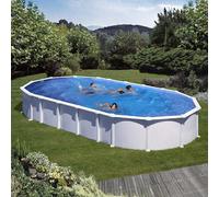 Piscine acier Gré Haiti ovale - 10,00 x 5,50 x h1,32m