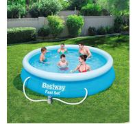 Piscine autoportante Bestway Fast Set 366x76 cm - Gonflable - Filtre à cartouche - Capacité 5.377 litres