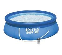 INTEX Easy Set Pool Piscine gonflable 244 x 61 cm avec systeme de filtration 12 V 28108GN