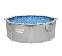 Piscine Bestway acier Hydrium - Ø 393 x H 122 cm (Filtre à sable)