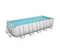 Piscine Bestway Rectangulaire Power Steel 6,40 x 2,74 h1,32m - A sable