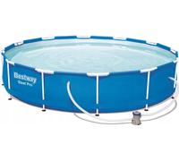 Bestway® Steel Pro Frame Pool 376 x 76 cm | Piscine familiale 56681