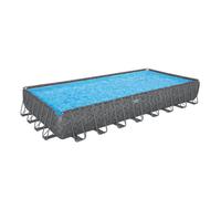 Piscine Bestway tubulaire rectangulaire APX 365 - 956 x 488 x 132 cm (Filtre à sable)