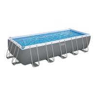 Piscine Bestway tubulaire rectangulaire Steel Pro Max - 640 x 274 x H 132 cm (Filtre à sable)