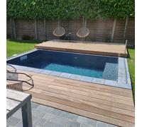 Piscine bloc polystyrène LUXE 4 x 2.50 x 1.50 m : Filtration à sable