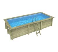 Piscine bois Aqua 6,10 x 2,85 x h1,31m - A sceller