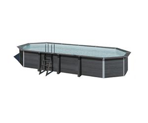 Piscine bois composite Avant Garde Gre 8,04 x 3,86 x h1,24m