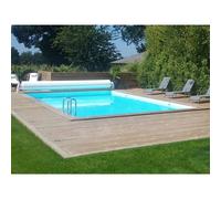 Habitat et Jardin Piscine bois en kit rectangulaire Oceano 9,20 x 5,20 x 1,44 m
