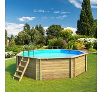 Piscine bois hors sol Tropic Octo by BWT My Pool - Ø 505 x H.120 cm