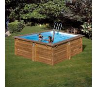 Piscine Bois modèle- Gré modèle Carra 3 - 3.05m x 3.05m