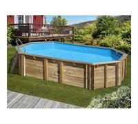 Piscine bois Orange 7,55 x 4,56 x 1,46 m - Gré